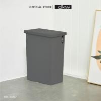 ราคา ตรุษจีน DKW HH 308P ถังขยะเหลี่ยมฝาสวิง Slim 20 ลิตร มี 4 สี ถังขยะอึดถึกทน Slim swing bin 20 Liter (21350792219)