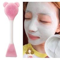 ราคา แปรงซิลิโคน แปรงสองหัว แปรงมาร์คหน้า แปรงทำความสะอาดผิว (20647149993)