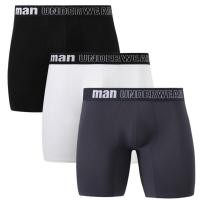 ราคา กางเกงในบอกเซอร์ของผู้ชายไซส์ใหญ่3ชิ้น M L XL 2XL 3XL 4XL 5XL 6XL 7XL (16905785034)