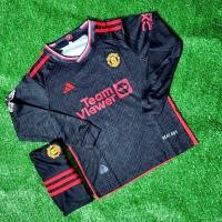 ราคา ชุดบอลเด็กแมนยูแขนยาวรุ่นใหม่ล่าสุด 2024 2025เสื้อพร้อมกางเกง (21131262094)