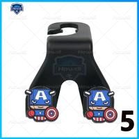 ราคา cartoon double head hook upgrade car seat hanging holder interior hook (20790739927)