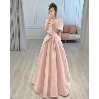 ราคา วันเกิดชุดราตรีกระโปรงผู้หญิง 2022 ใหม่ชุดขนมปังเจ้าสาวชุดหมั้นชุดเพื่อนเจ้าสาวระดับไฮเอนด์สีชมพู (20984698079)