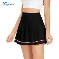 ราคา กระโปรงสตรีสไตล์เกาหลีกระโปรงเทนนิสแฟชั่นของผู้หญิงจีบA Lineจีบเอวบางเฉียบเทนนิส (6385626815)