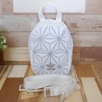 ราคา ADIDAS 3D MINI BACKPACK แบรนด์แท้ กระเป๋าเป้สะพายหลัง ใบเล็ก ด้านหน้าติดโลโก้แบรนด์ (2277914326)