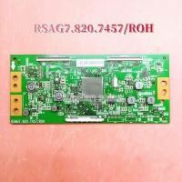 ราคา บอร์ด TCON บอร์ด RSAG7 820 7457 ROH ทีวี T CON ลอจิกบอร์ด RSAG7 820 7457ของแท้1ชิ้นหน้าจอ LCD LED55MU7000U (18775337780)