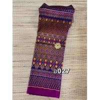 ราคา ผ้าไหมมัดหมี่ ทอมือ ไหมแท้ 100 มัดลวดลายโบราณ (20968728274)