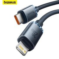 ราคา Baseus Type C To iPhone USB Type C PD 20W สายสำหรับ iPhone 14 13 12 Pro X 8 USB เร็วสายสำหรับ iPhone สายชาร์จ USB USB รหัสสายเคเบิล (19744316883)