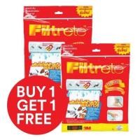 ราคา ส่งไว 1 วัน สุดคุ้ม ซื้อ 1 แถม 1 3M Filtrete ฟิลทรีต แผ่นกรองอากาศ ขนาด 15 x 48 นิ้ว ใช้กับเครื่องปรับอากาศได้ทุกรุ่น ของแท้ กันฝุ่นPM2 5 (18155801752)