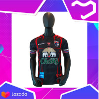 ราคา เสื้อฟุตบอลทีมชาติไทย สไตล์บอลไทย พิมพ์ลายทั้งตัว สีดำขลิปแดง ร้านบอลไทย Ballthaifc Sport (9408037235)