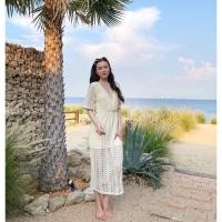 ราคา งานลูกไม้คือมาแรงมว๊ากค่า 470 ฟรีส่ง เพราะลูกไม้เราเลือกอย่างดีเลยน้า ผ้าลายสวยสุดๆ ตัวนี้เป็นเดรสเอวจั๊ม เดรสลูกไม้ (17647796687)