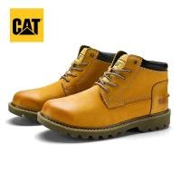 ราคา ใหม่ Caterpillar Cowhide รองเท้าความปลอดภัยCAT รองเท้ารถจักรยานยนต์กลางแจ้งแฟชั่นวินเทจรองเท้าเท้าเหล็ก (21260909579)