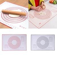 ราคา Silicone baking mat แผ่นรองนวดแป้ง 40 50 เกรด A แผ่นรองนวดแป้ง แผ่นซิิลิโคนนวดแป้ง แผ่นซิลิโคนรองนวดแป้ง รองนวดแป้ง รองอบได้ ขนาด 40x50 cm (6730588091)