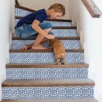 ราคา สติ๊กเกอร์ติดผนังจำลอง3D บ้านตกแต่งสติ๊กเกอร์ขั้นบันไดแบบทำมือวอลล์เปเปอร์ตกแต่งบ้านผนังสำหรับห้องนั่งเล่น (20522336270)