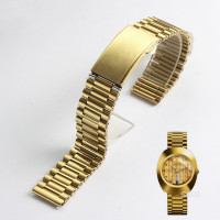 ราคา 18mm Stainless Steel Parts Watch Band Strap Silver Metal Watch Bracelets Watch Accessories For RADO (10730778004)