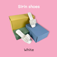 ราคา Sirin shoes รองเท้าผู้หญิง รองเท้าแฟชั่นผู้หญิง รองเท้าแตะ ส้น2cm สายคาดย่น สไตล์เกาหลี (14766179281)
