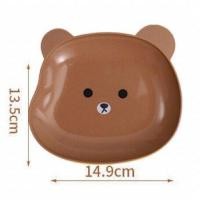 ราคา พร้อมส่ง จานลายหมี ถาดใส่ขนม จานใส่ขนม จานเด็ก จานพลาสติก จานอเนกประสงค์ ลายการ์ตูน A 0041 (19046941735)