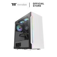 ราคา Thermaltake H200 TG Snow RGB ATX Mid Tower Chis CA 1M3 00M6WN 00 (21327718019)