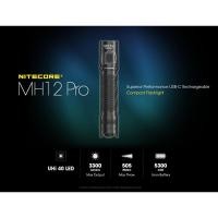 ราคา ไฟฉาย Nitecore MH12 Pro 3300lumens สินค้ารับประกัน 3 ปี (20572022597)