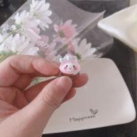 ราคา Kawaii Sanrio แหวนเรซิน Baku Kuromi แหวนคู่โบว์นักเรียนเครื่องประดับโลหะสีม่วงสีดำของขวัญสำหรับแฟนสาวแหวนน้องสาว (19766103857)