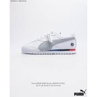 ราคา พูม่า PUMA x BMW Motorsport Roma M Lightweight Perforated Leather Sneakers รองเท้าบุรุษและสตรี รองเท้ากีฬา รองเท้าเทรนนิ่ง รองเท้าบุริมสวย รองเท้าแตะ (21222396017)