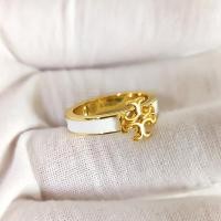 ราคา แหวน Burch ทำมือเคลือบเงาทำมือวาดส่วนบุคคลแหวนเคลือบป้ายสี่เหลี่ยมชุบทองแบบเต็มเพชรแหวนรุ่นสุดเท่แหวนคู่ (18492490958)