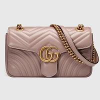 ราคา Gucci กระเป๋า GG Marmont small matelassé shoulder bag (21228333429)