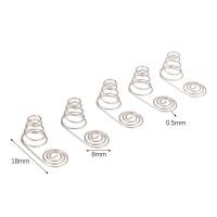 ราคา KingBe 5ชิ้นแบตเตอรี่ AA ขั้วลบและขดลวดบวกแผ่นสัมผัสสปริงแบตเตอรี่ AA นิกเกิลลวดสปริง (21225983913)