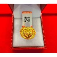 ราคา แหวนทองลายหัวโปร่ง 3 8 กรัม ทอง 96 5 มีใบรับประกันสินค้า (20576636824)