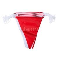 ราคา ธงราว ขาว แดง ความยาว 20 เมตร (12456385708)