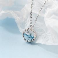 ราคา COD Tangding สร้อยคอหางนางเงือกสีฟ้าสไตล์เกาหลี (15081922572)