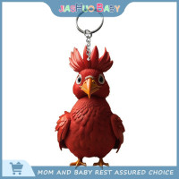 ราคา JiaShuo Baby Toy พวงกุญแจอะคริลิคจี้รูปไก่ไก่รูปสัตว์สุดสร้างสรรค์สำหรับตกแต่งต้นคริสต์มาสพวงกุญแจรถยนต์พวงกุญแจไก่ตัวผู้ (20962045562)
