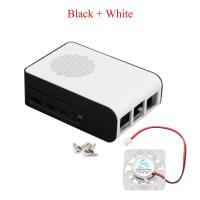ราคา ABS Protective Case Cover Box Shell Enclosure With Cooling Fan DC 5V 0 2A For Raspberry Pi 4 Model B (21288597523)