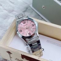 ราคา นาฬิกาผู้ชาย นาฬิกา ผู้หญิง นาฬิกาคาสิโอ นาฬิกาข้อมือ รุ่น MTP1314D สายนาฬิกา สแตนเลส มี 2 ไซส์ 40 และ 30 มม มี 7 แบบ แถมถ่านฟรี (16020848730)