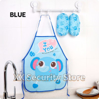 ราคา จัดส่ง1 2วัน Kids Cartoon Apron ผ้ากันเปื้อนการ์ตูนสำหรับเด็ก ผ้ากันเปื้อนเด็ก สำหรับงานศิลปะและทำกิจกรรมต่างๆ (18902576786)