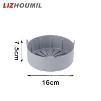 ราคา LIZHOUMIL 16cm Round Air Fryer Silicone Pot With Practical Handle Removable Carrying Basket Multifunctional Air Fryers Oven Accessories (20765913552)