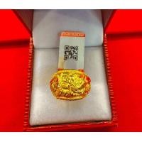 ราคา แหวนทองลายหัวโปร่ง 3 8 กรัม ทอง 96 5 มีใบรับประกันสินค้า (20576636811)
