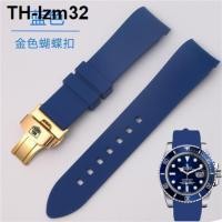 ราคา สายนาฬิกา TAG Heuer เหมาะสำหรับสายนาฬิกา ซิลิโคน Monaco ชุดดำน้ำ กำไลข้อมือยางโค้งสำหรับผู้ชาย (20852722195)