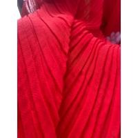 ราคา ผ้าพันคออัดพลีท เนื้อผ้าโพลีเอสเตอร์100 (21373440407)
