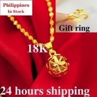 ราคา Original 18k Gold Women Necklace 18K gold necklace สร้อยคอผู้หญิง ของขวัญวันแม่ สร้อยทองไม่ลอก ทองปลอมไม่ลอก สร้อยคอทอง1บาท เครื่องประดับ ญ เครื่องประดับ จี้สร้อยคอทอง96 สร้อยทองคำแท้ มีการรับประกันจา