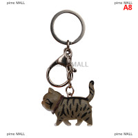 ราคา pime MALL น่ารักการ์ตูนแมวจี้พวงกุญแจลูกแมวแมวพวงกุญแจเขย่าหัวกระเป๋าพวงกุญแจ (20302725679)