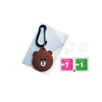ราคา Cartoon Soft Silicone AirTag Holder AirTags Case 2022 Keychain Ring Scratch Resistant Case Cover AirTags with 2 PCS AirTag Shell (20157798268)