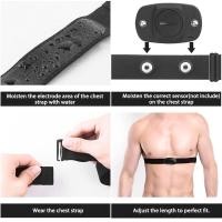 ราคา Chest Belt Strap for Polar Wahoo Garmin for Sports Wireless Heart Rate MonitorBlack (20050210759)