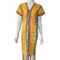 ราคา เสื้อเดรสกะเหรี่ยง ผ้าทอกะเหรี่ยง (21230671553)