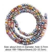 ราคา Beebeecraft 1 Strands Faceted Electroplate Glass Rondelle Beads Pearl Luster Plated Tiny Loose Spacer Beads for Craft Jewelry Necklace Bracelet Making (16617949204)