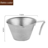 ราคา Fasimiyu แก้วกาแฟ ถ้วยกาแฟสแตนเลสพร้อมสเกล ถ้วยสกัดที่มีสเกล ถ้วยสกัดกาแฟ ถ้วยนมเล็ก ถ้วยกาแฟถ้วยสกัดถ้วย 50ml 100ml (21260435629)