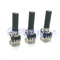 ราคา Rotary potentiometer C5K B10K B50K with midpoint volume potentiometer half shaft 23MM (20605149987)