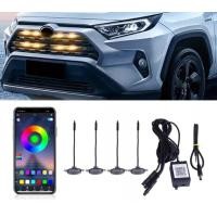 ราคา ไฟฉุกเฉิน ไฟไซเรน LED สามารถปรั่บสีได้ในมือถือ โหลดแอปติดตั้ง ปรั่บได้ทันที สะดวกต่อการใช้งาน (15417970751)