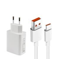 ราคา เครื่องชาร์จเร็วเทอร์โบ33W สายเคเบิลชนิด C 6A สำหรับ Xiaomi redmi Note 9 10S 10X 11 11S 11T K40 K30 K30S PRO Ultra 5g (21357014211)