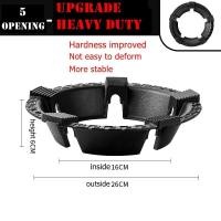 ราคา ส่งจากไทย ฝาครอบเตาแก๊สกันลมประหยัดพลังงาน ฝาครอบบังลม 4 5ขา บังลมเตาแก๊ส สแตนเลสบังลม กันลม ร้อนเร็ว ประหยัดแก๊ส ที่ครอบเตาแก๊ส (20744471486)