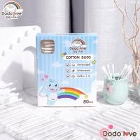 ราคา DODOLOVE สำลีก้านกระดาษ หัวเล็ก คอตตอนบัต หัวเล็ก สำลีก้าน (20976583074)